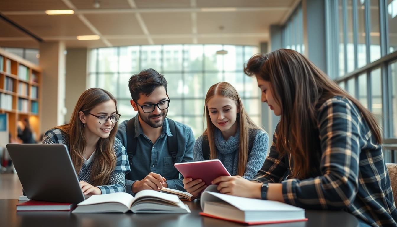 University campus and academic environment in Rome